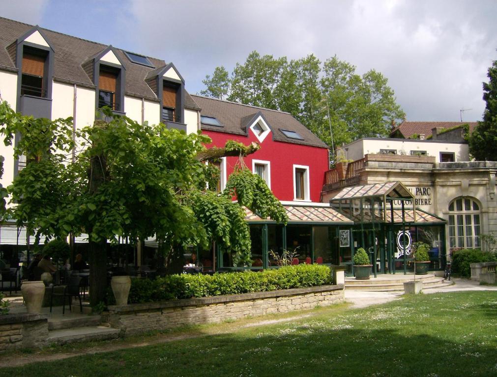 Hotel Restaurant Du Parc De La Colombiere Dijon Eksteriør billede