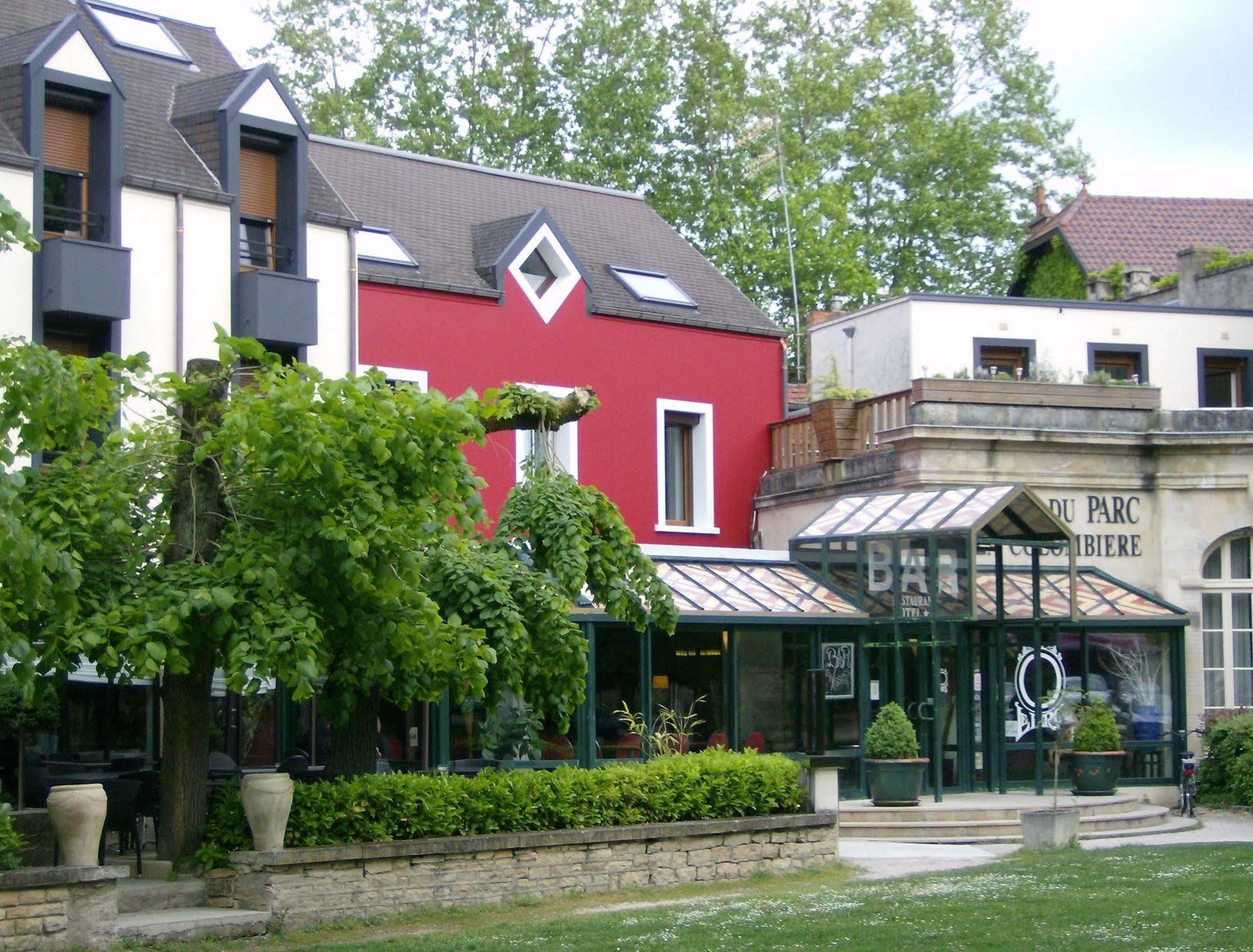 Hotel Restaurant Du Parc De La Colombiere Dijon Eksteriør billede
